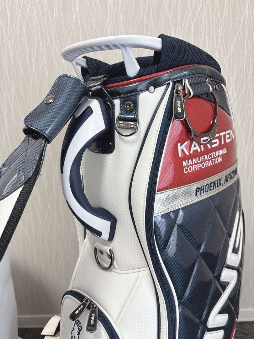 美品❗️PING/KARSTEN 9.5型 キャディバッグで大変希少なモデル