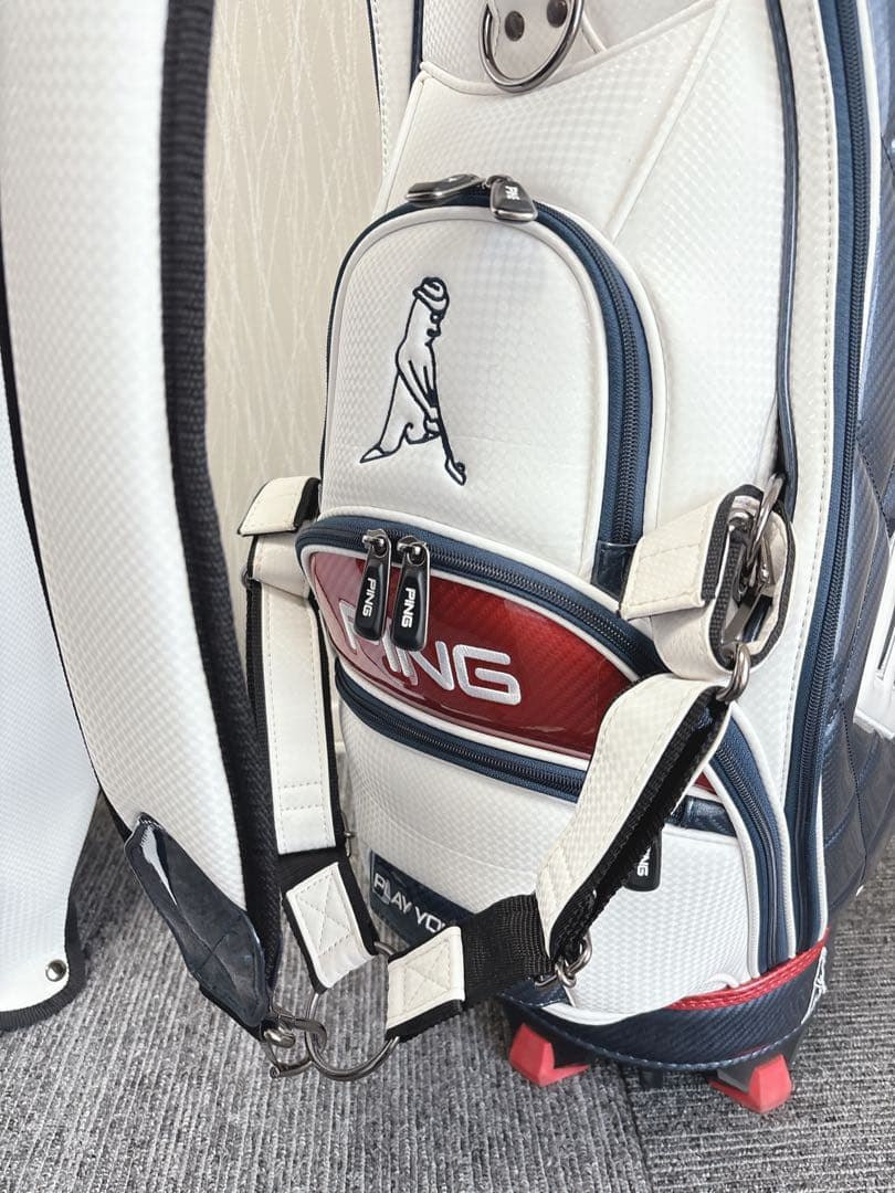 美品❗️PING/KARSTEN 9.5型 キャディバッグで大変希少なモデル