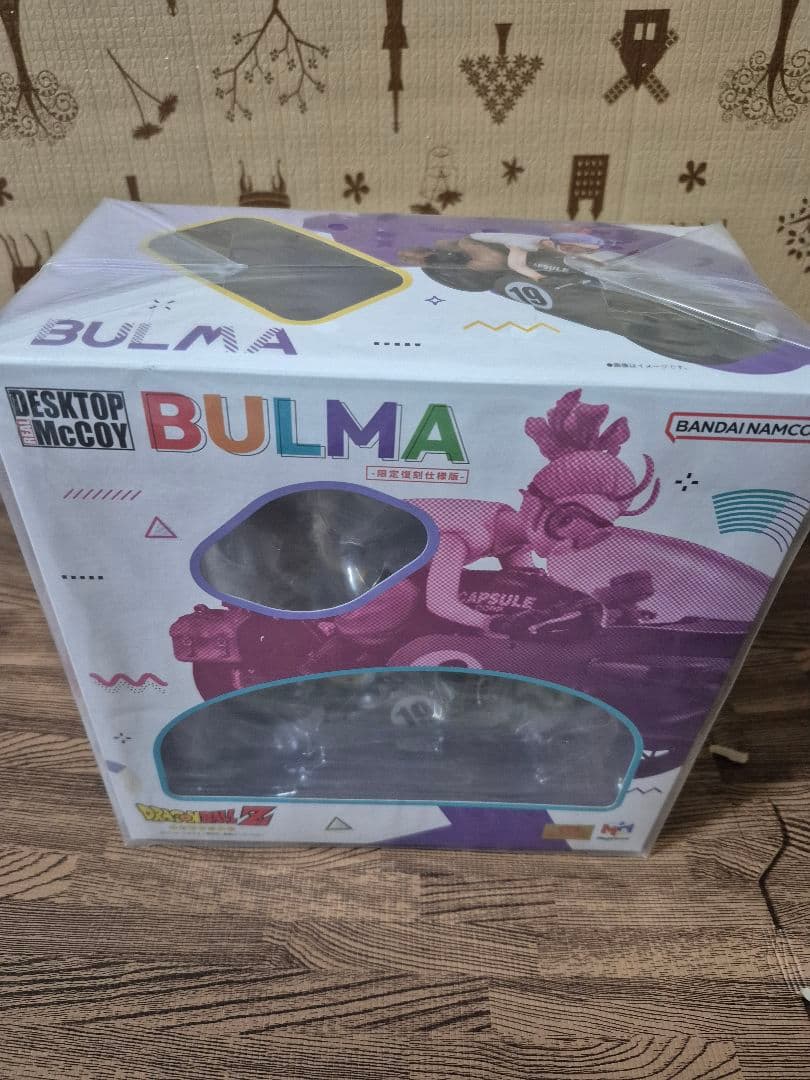 デスクトップリアルマッコイ ドラゴンボール ブルマ バイク 復刻版 フィギュア