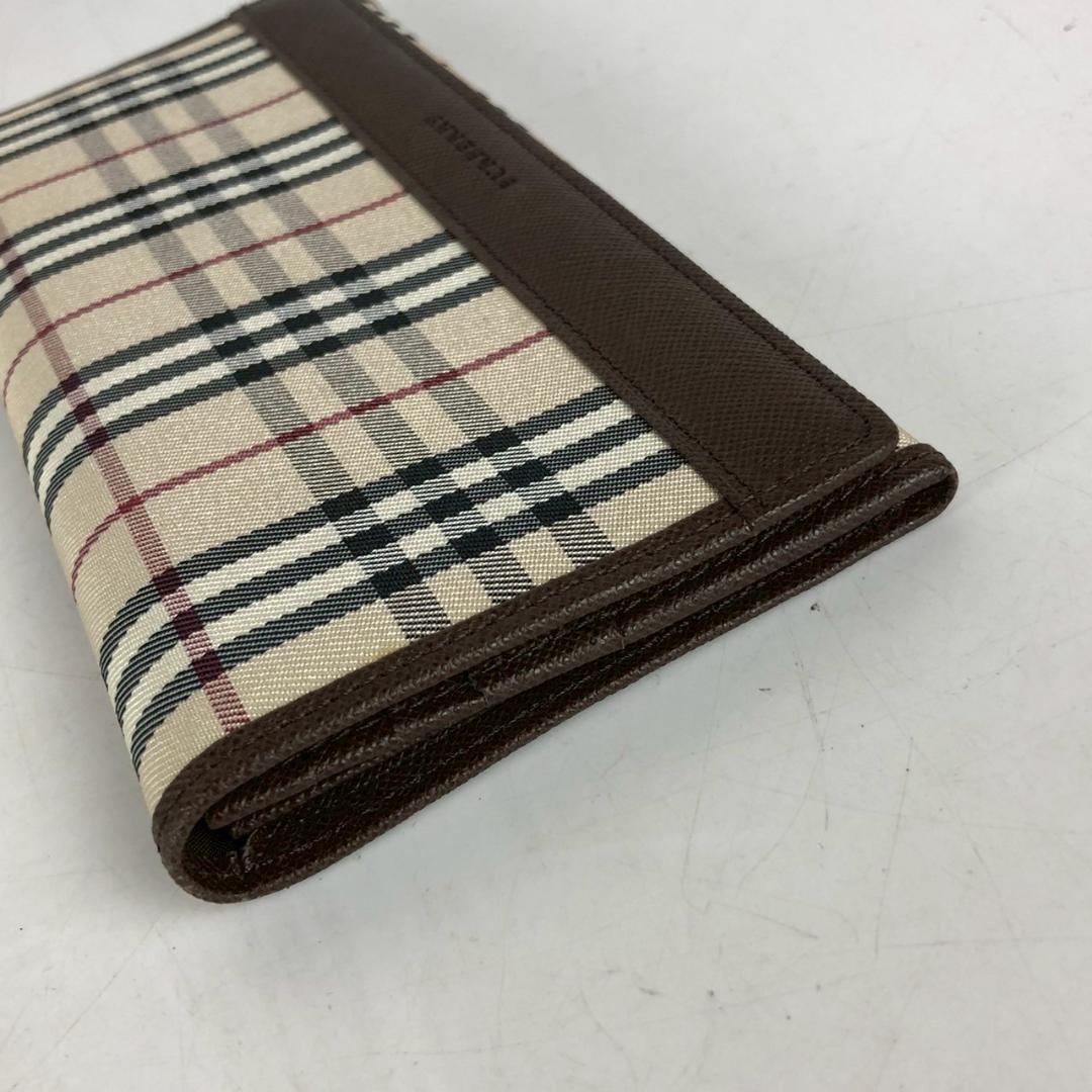 BURBERRY バーバリー ノバチェック 長財布 レディース ブランド