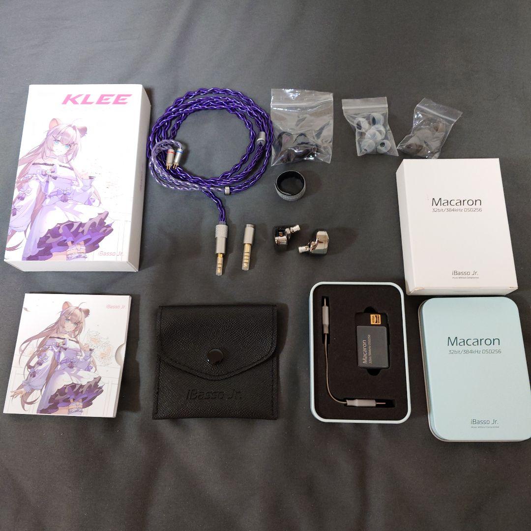 iBasso Jr. KLEE・Macaron 有線イヤホン＆DACセット