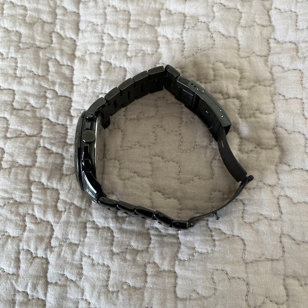 値下げFOSSIL 腕時計 GRANT クロノグラフ ステンレススチールウォッチ