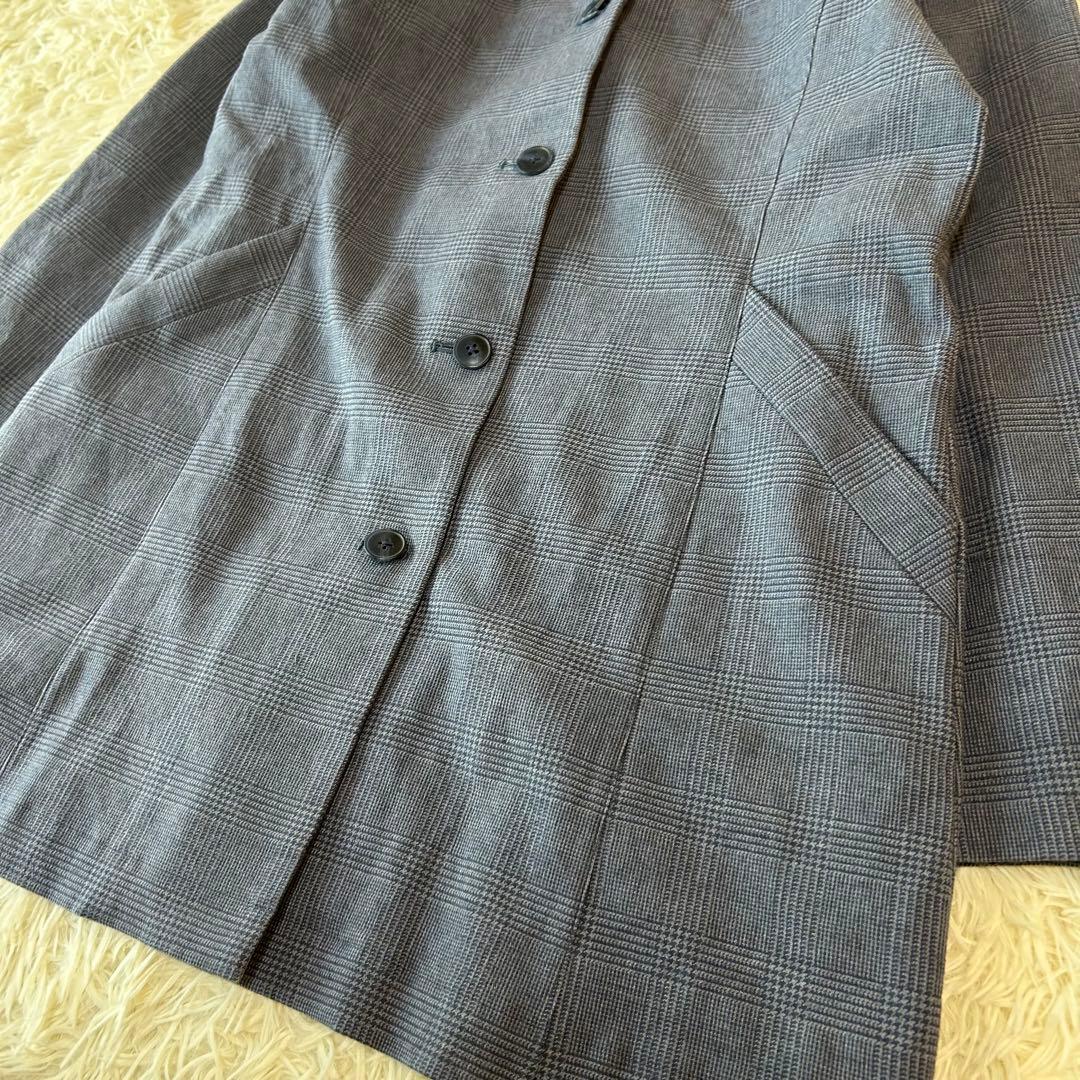 新品タグ付き　APPLE HOUSE グレンチェックAライン チェスターコート