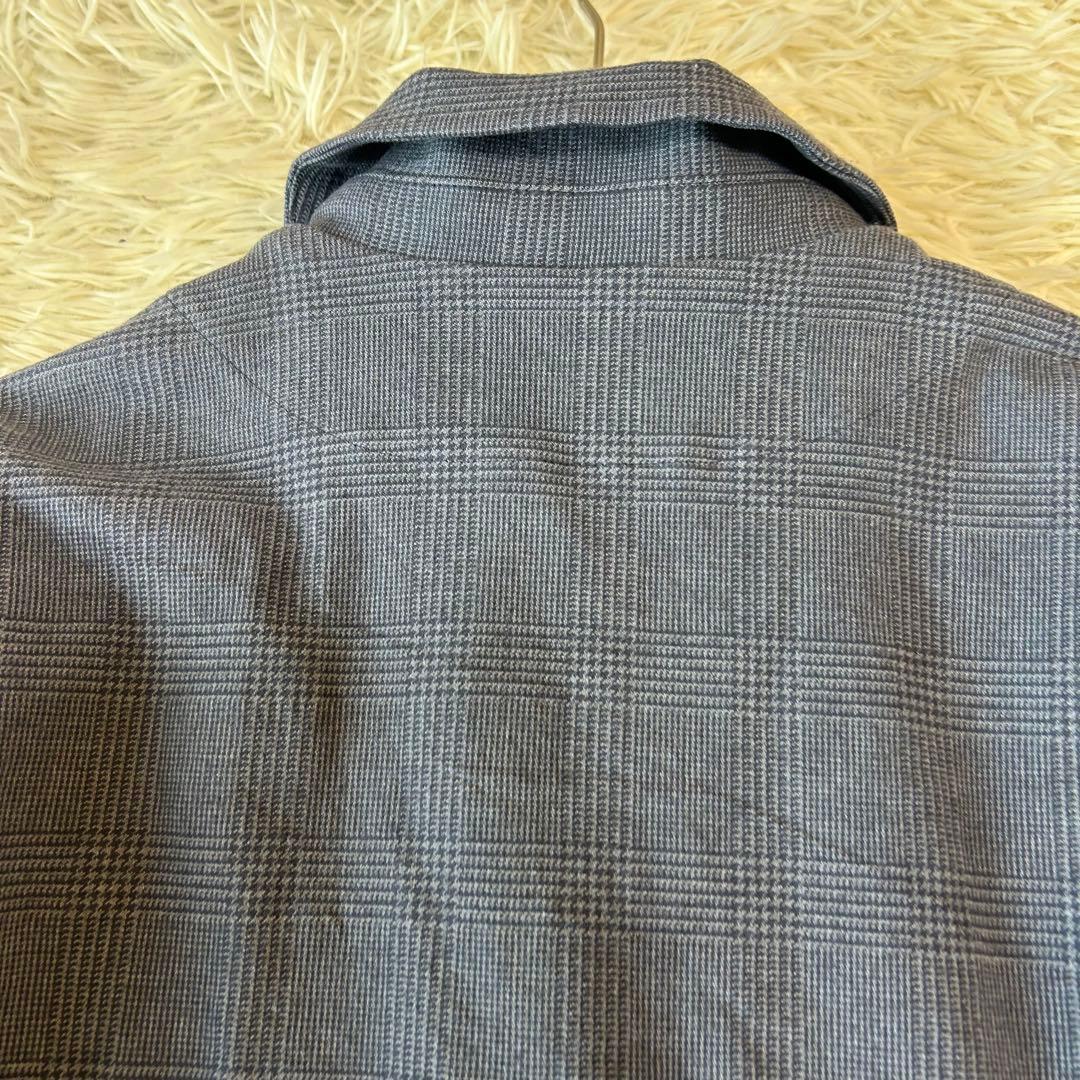 新品タグ付き　APPLE HOUSE グレンチェックAライン チェスターコート