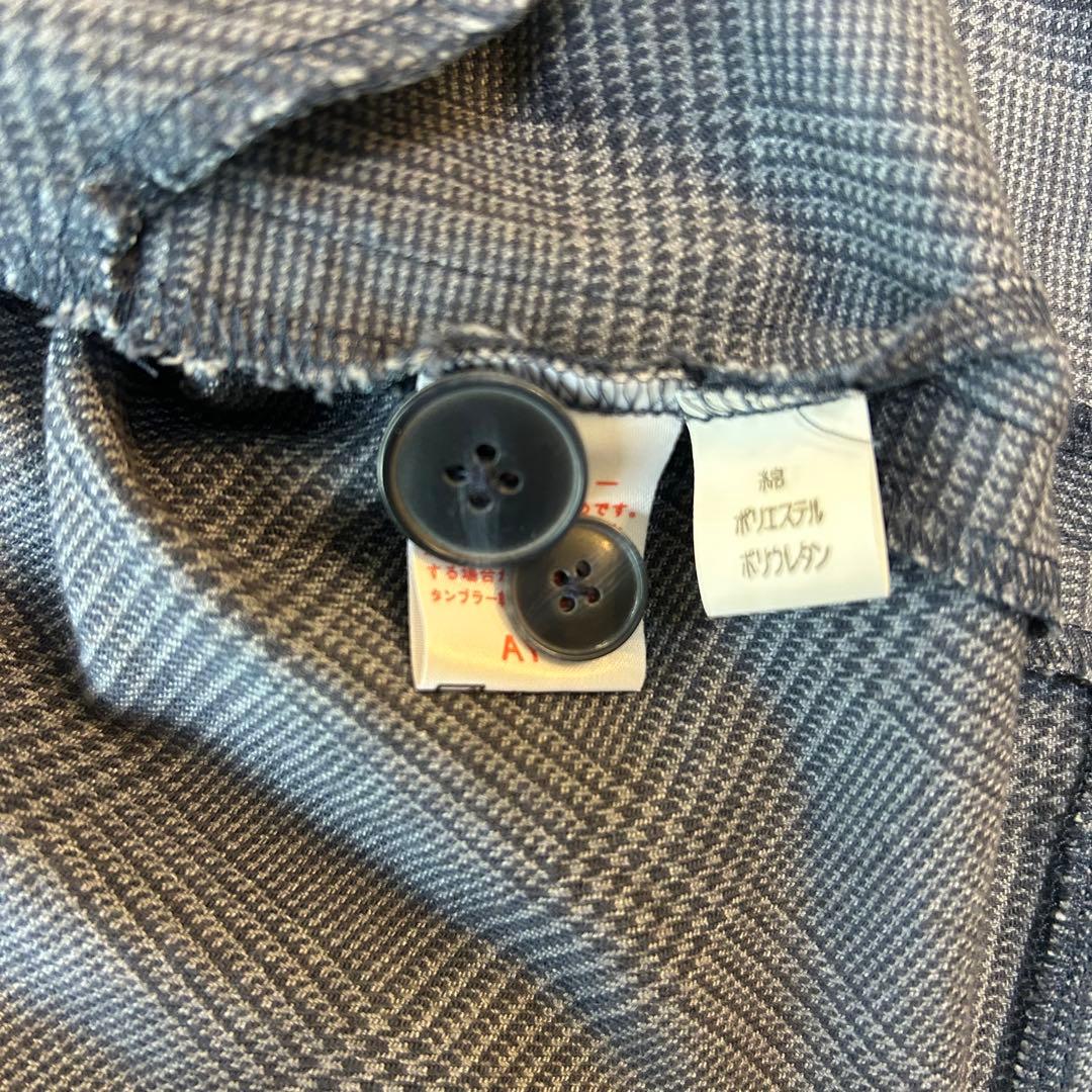 新品タグ付き　APPLE HOUSE グレンチェックAライン チェスターコート