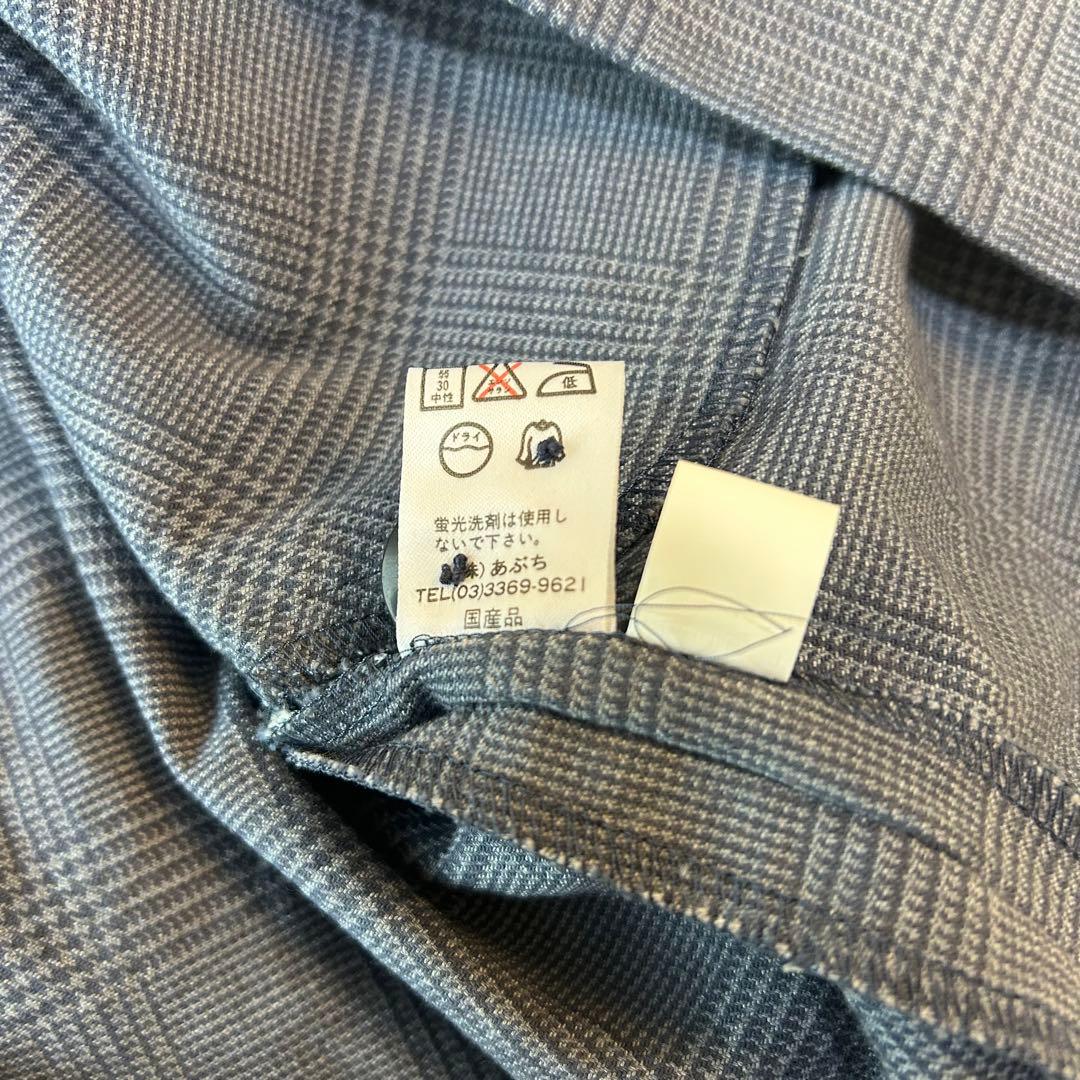 新品タグ付き　APPLE HOUSE グレンチェックAライン チェスターコート