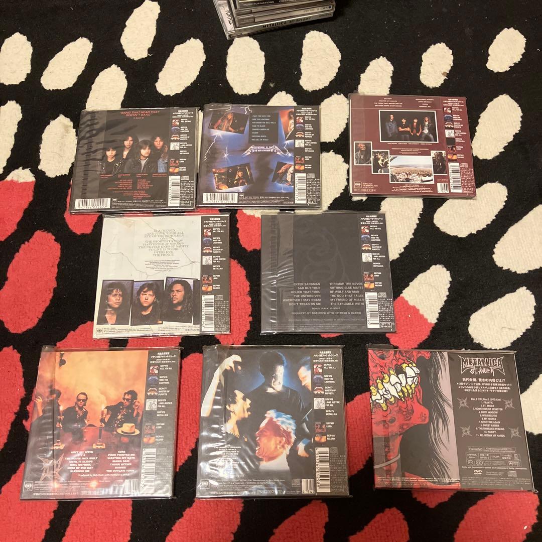 2003年版　LLICA メタリカ　紙ジャケ一式+セイントアンガー