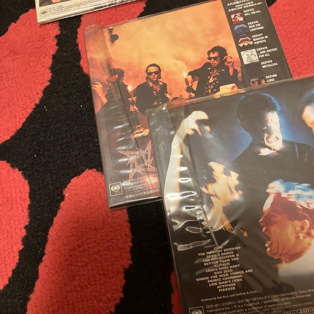 2003年版　LLICA メタリカ　紙ジャケ一式+セイントアンガー