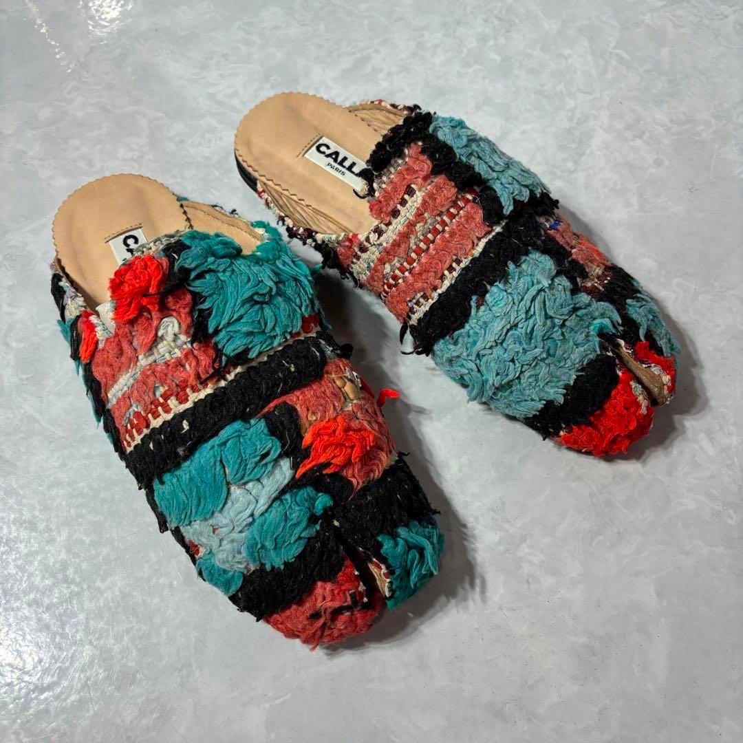 新品 カーラ パリス タビ ニキ バブーシュ サボサンダル マルチ 足袋 41