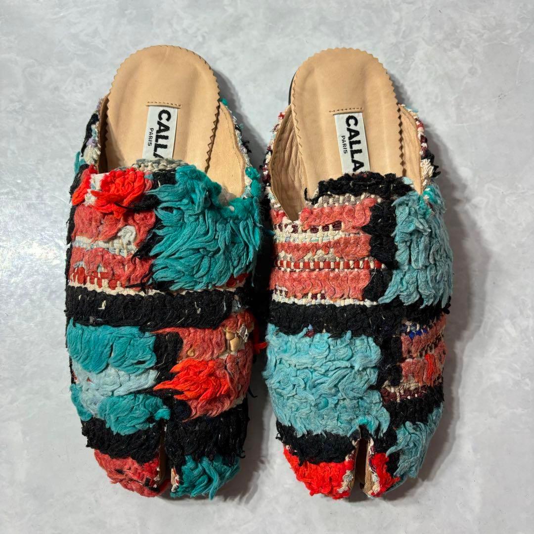 新品 カーラ パリス タビ ニキ バブーシュ サボサンダル マルチ 足袋 41