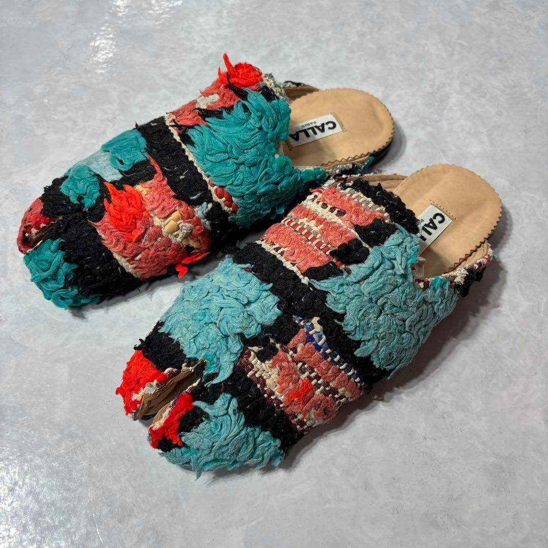 新品 カーラ パリス タビ ニキ バブーシュ サボサンダル マルチ 足袋 41