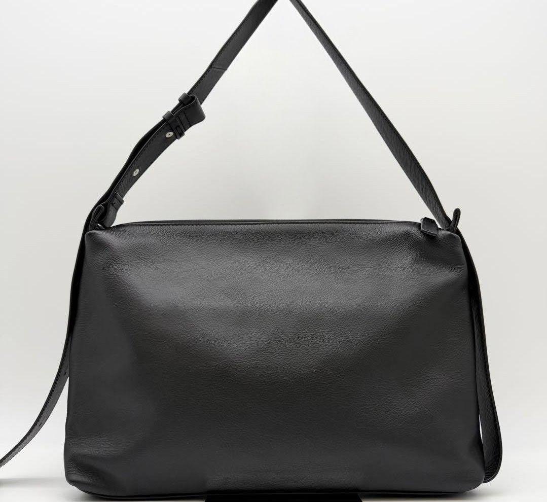 ear PAPILLONNER 2WAYレザーショルダーバッグブラック