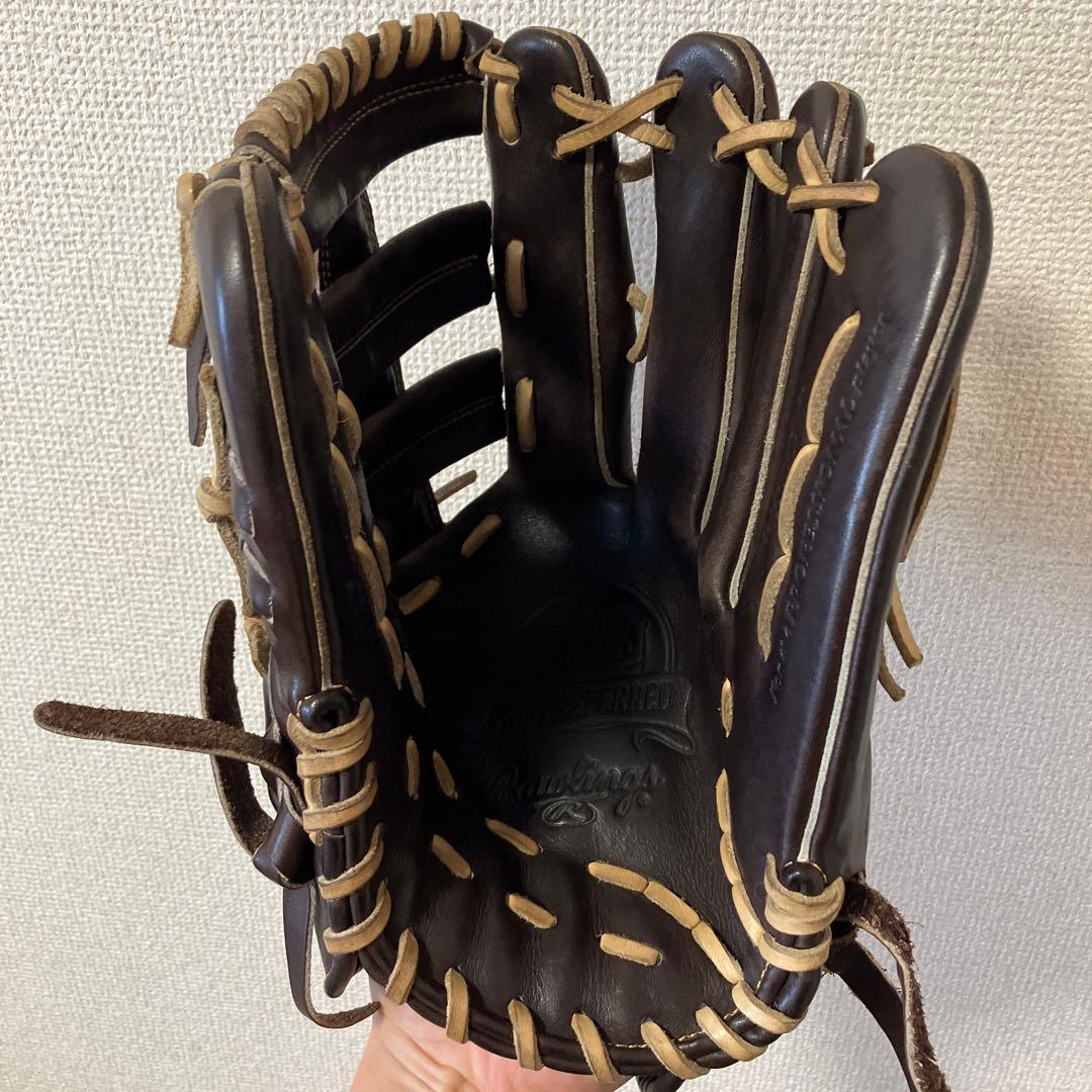Rawlings PRO PREFERRED 外野用硬式グラブ モカ