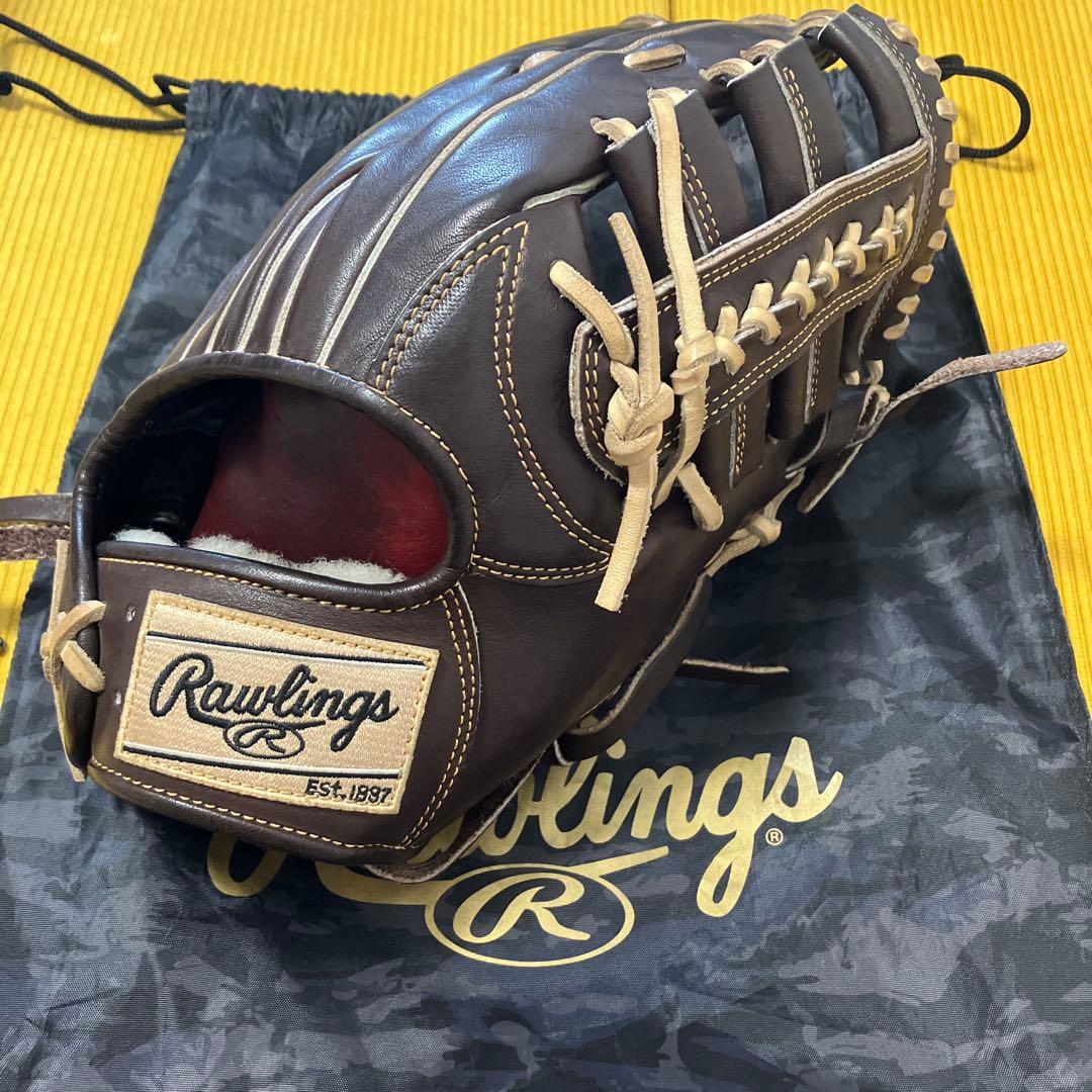 Rawlings PRO PREFERRED 外野用硬式グラブ モカ