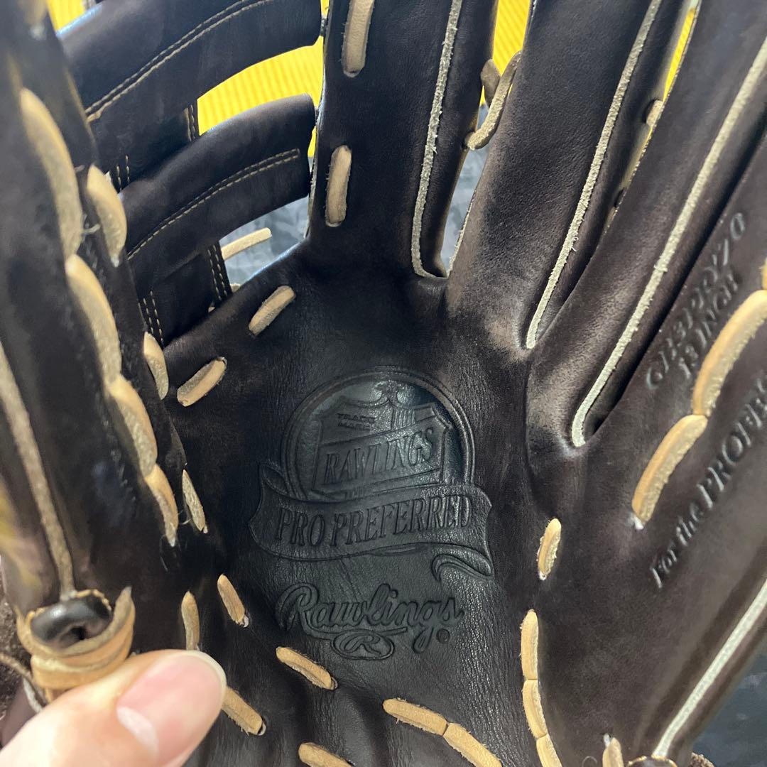 Rawlings PRO PREFERRED 外野用硬式グラブ モカ