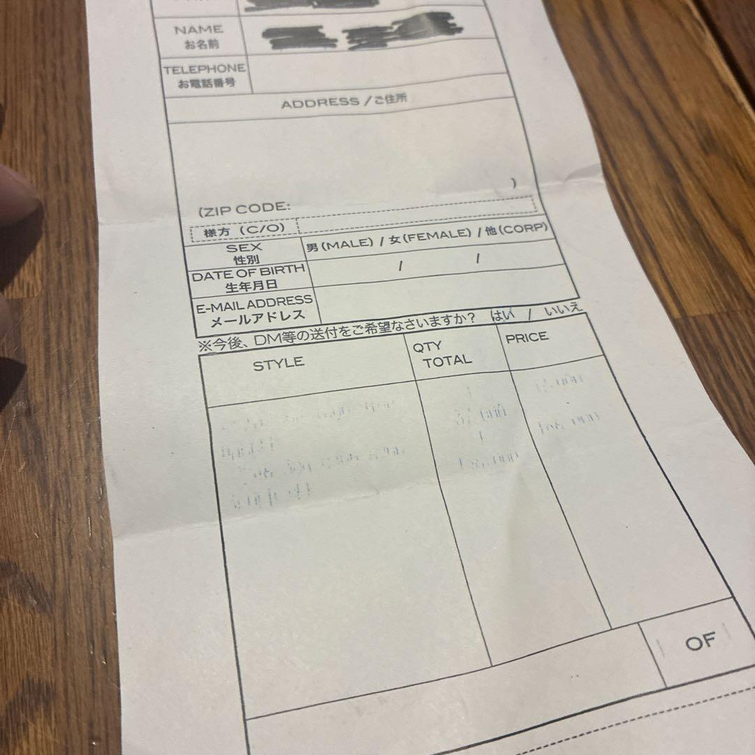 クロムハーツ 3フォールド　財布