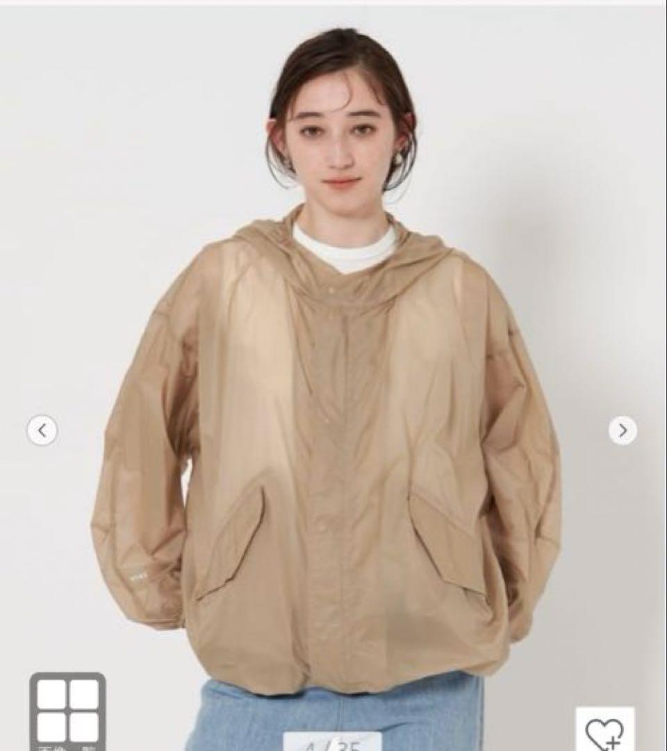 【新品タグ付き】HYKE ハイクM51 リップストップ ナイロンジャケット