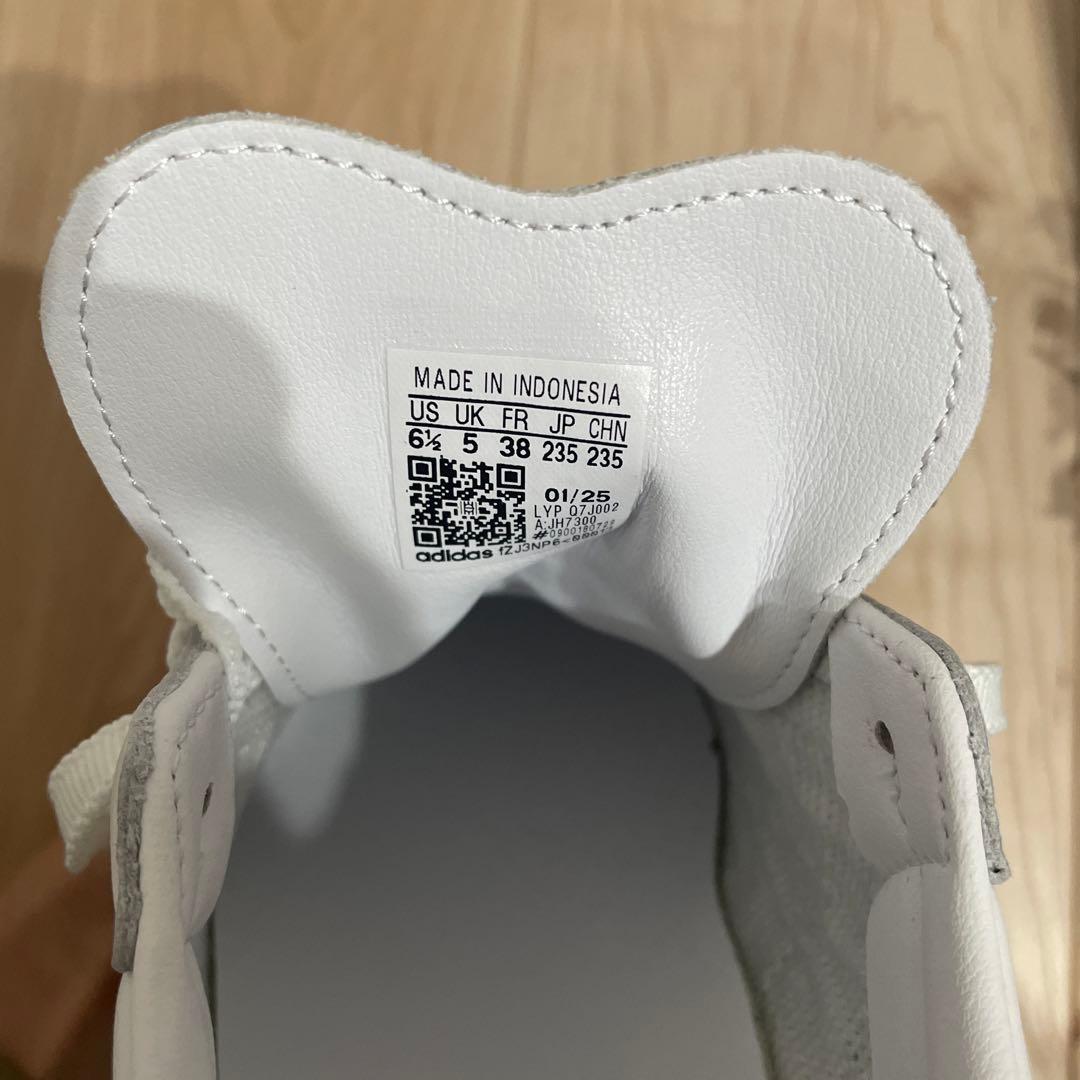 adidas SAMBA OG 23.5cmホワイト ベージュ スニーカー