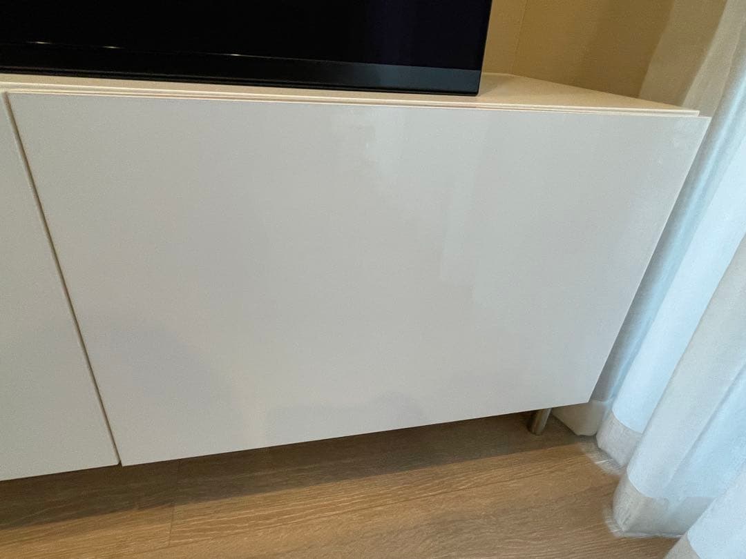 IKEA BESTÅ ベストー テレビ台＋脚4本＋サポート脚2本