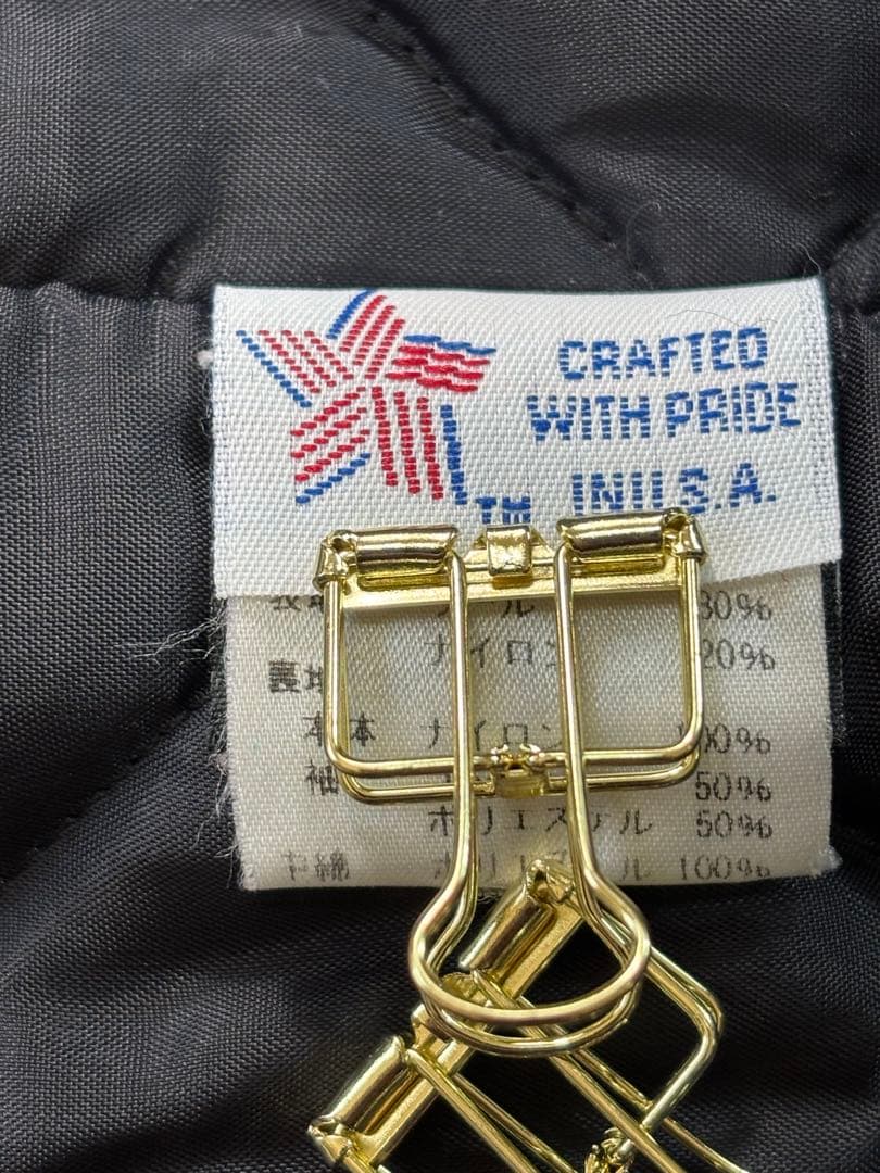 【美品】Schott ショット Pコート ダブル スタッズ ウール 山羊革 黒