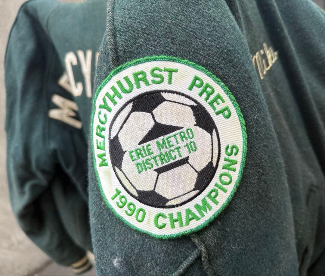 DeLONG スタジャン USA製MERCYHURST SOCCER