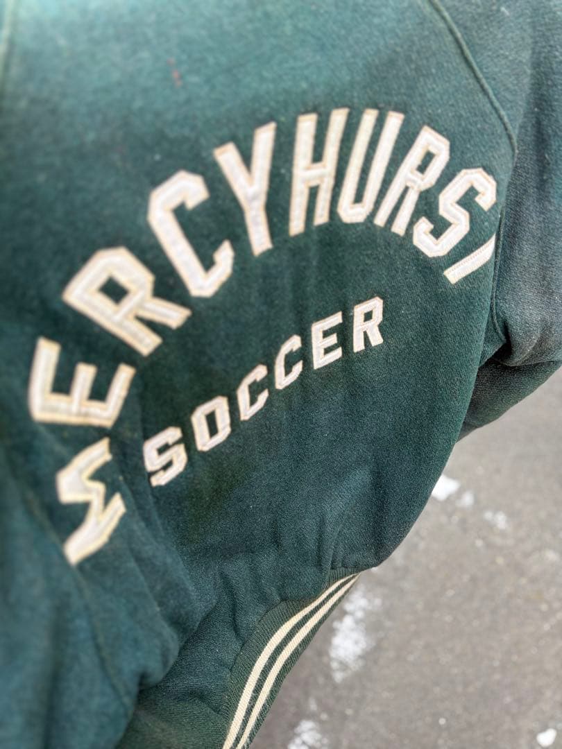 DeLONG スタジャン USA製MERCYHURST SOCCER