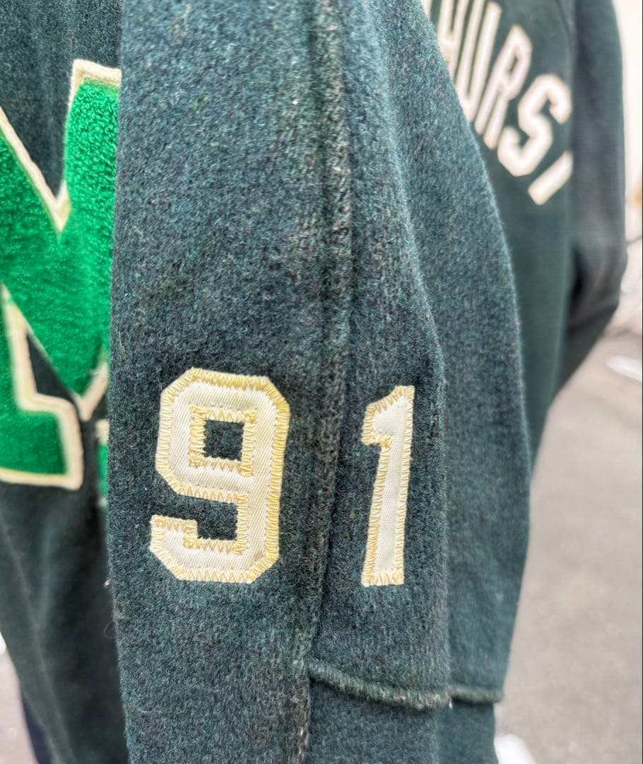 DeLONG スタジャン USA製MERCYHURST SOCCER