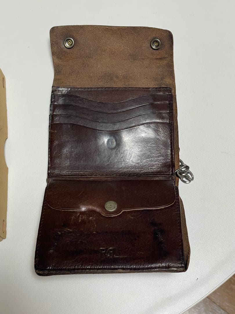 RRL by Ralph Laurenレザー ウォレット コンチョ