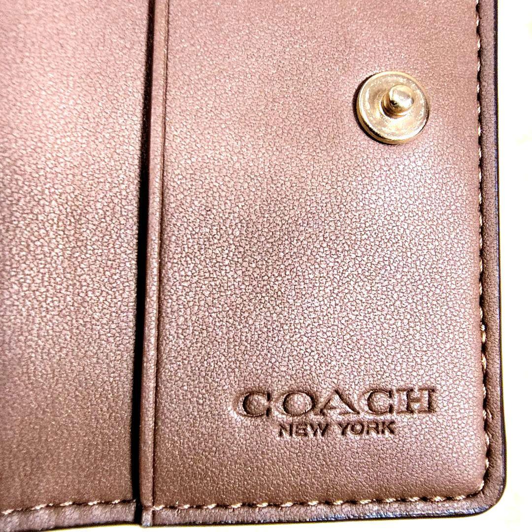 未使用級 コーチ レディース キーケース 5連 シグネチャー F77998 小物