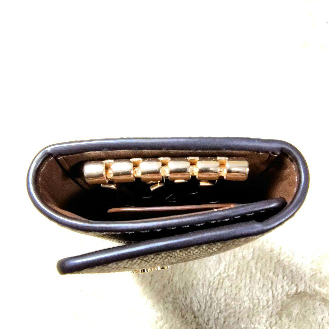 未使用級 コーチ レディース キーケース 5連 シグネチャー F77998 小物