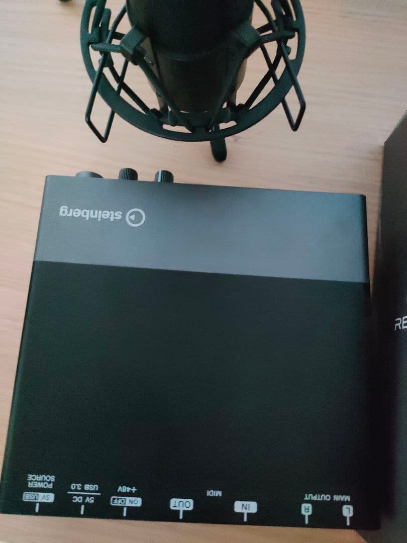 UR22Cオーディオインターフェイス marantzマイク ヘッドフォンセット