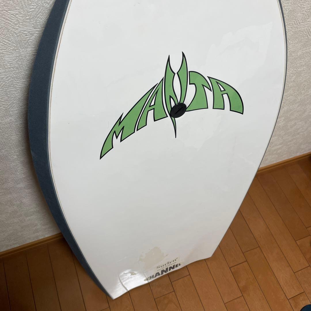 【値下げ・情報追加】ボディボードセット マンタ MANTA（レディース）