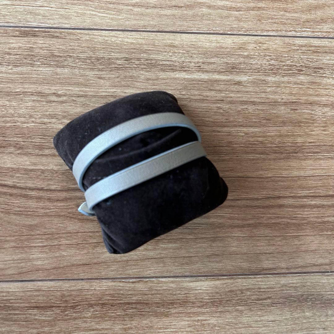 美品☆エルメス　ビーアピ　ドゥブルトゥール　ブレス　エトゥープ