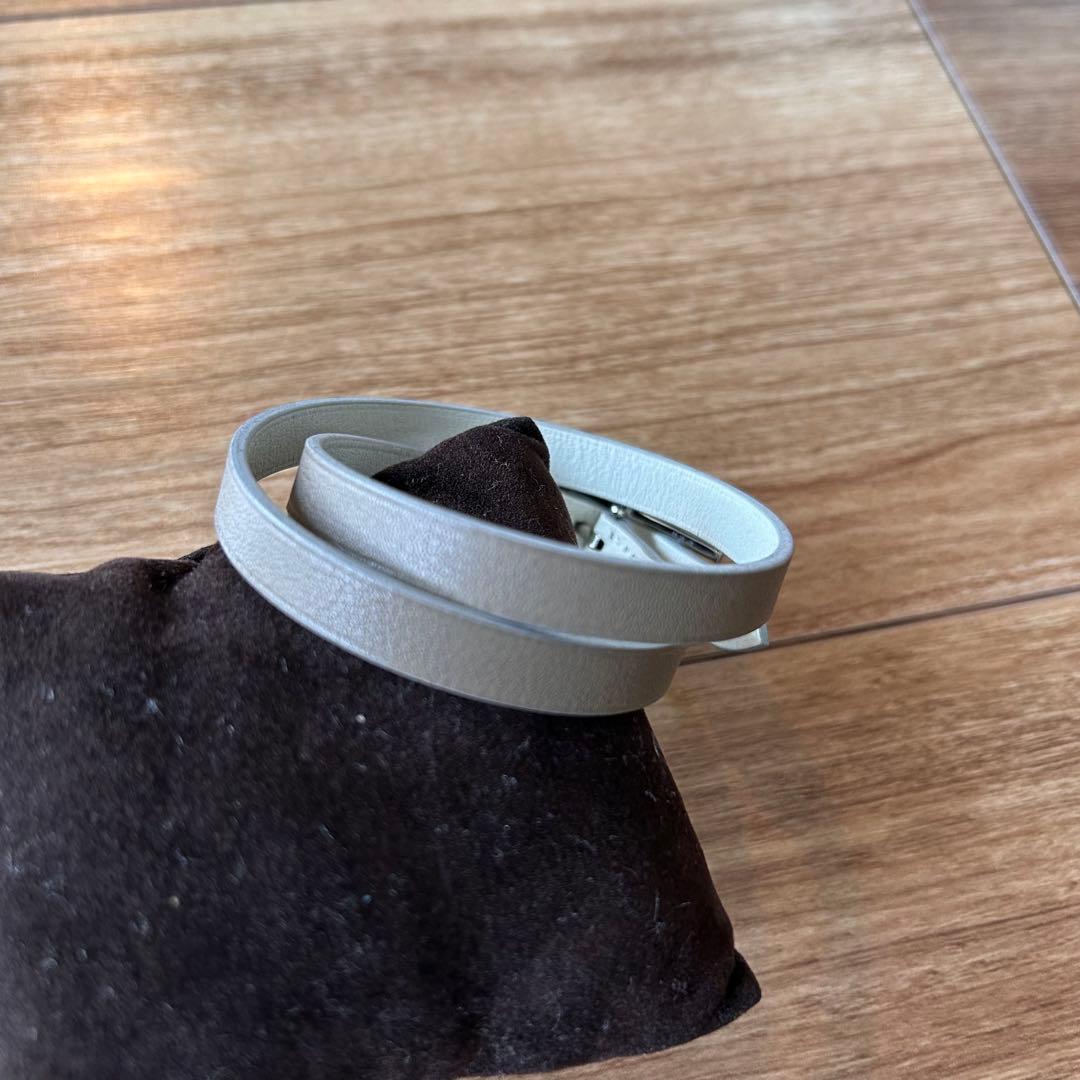 美品☆エルメス　ビーアピ　ドゥブルトゥール　ブレス　エトゥープ