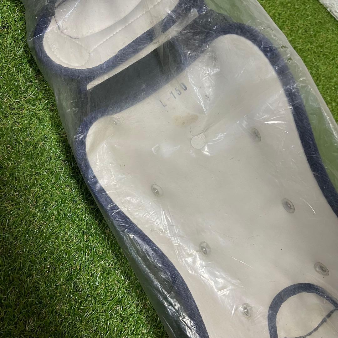 新品未使用 ベルガード キャッチャー用 JSBB レガース ネイビー L-150