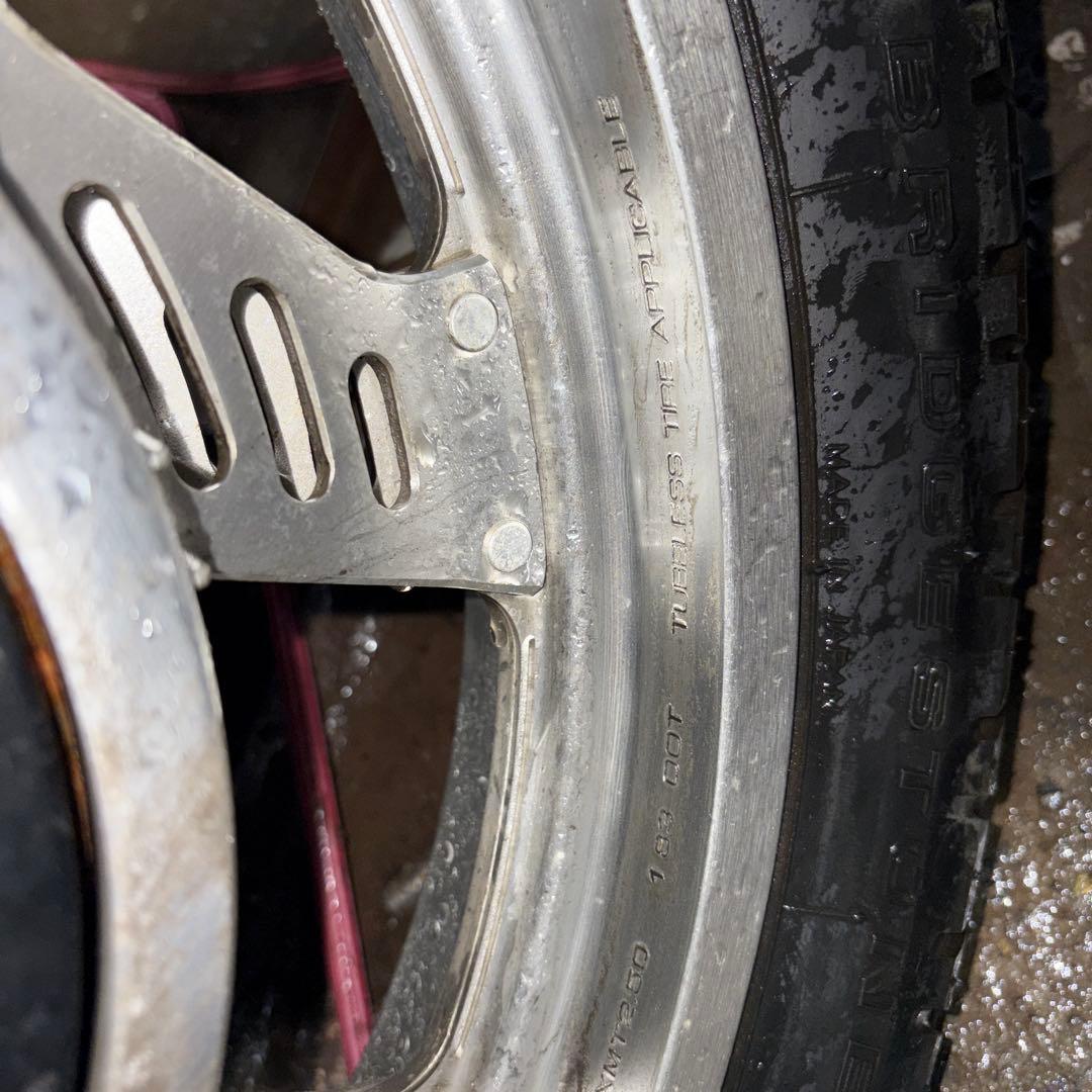 VF400F リアホイール　純正　CBX400F CBR400F 流用　ワイド