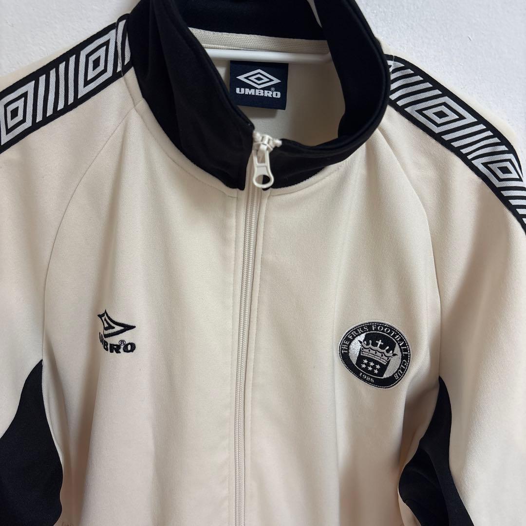 UMBRO スポーツジャケット XS ホワイト/ブラック