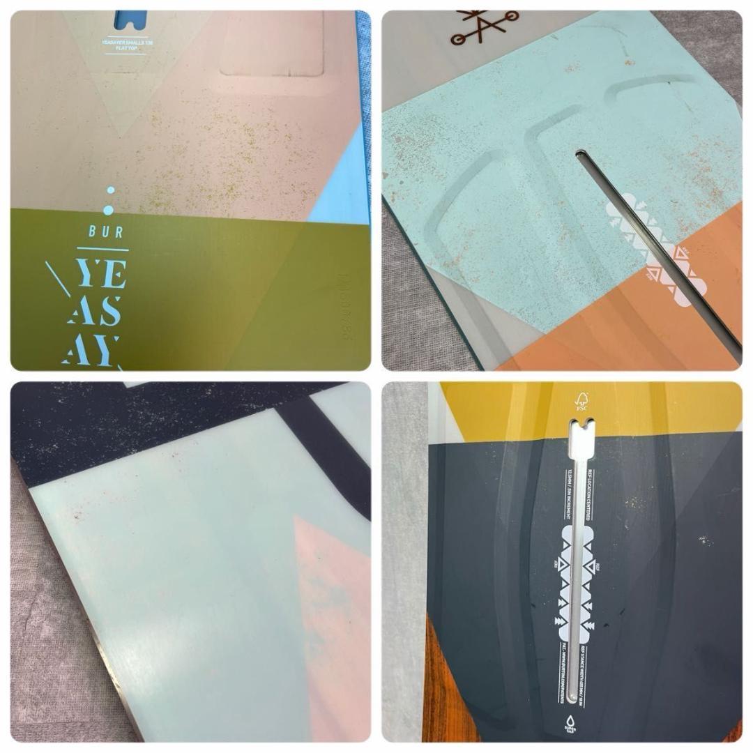 バートン YEASAYER 138cm レディース スノーボード 2点セット