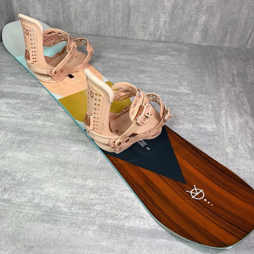 バートン YEASAYER 138cm レディース スノーボード 2点セット