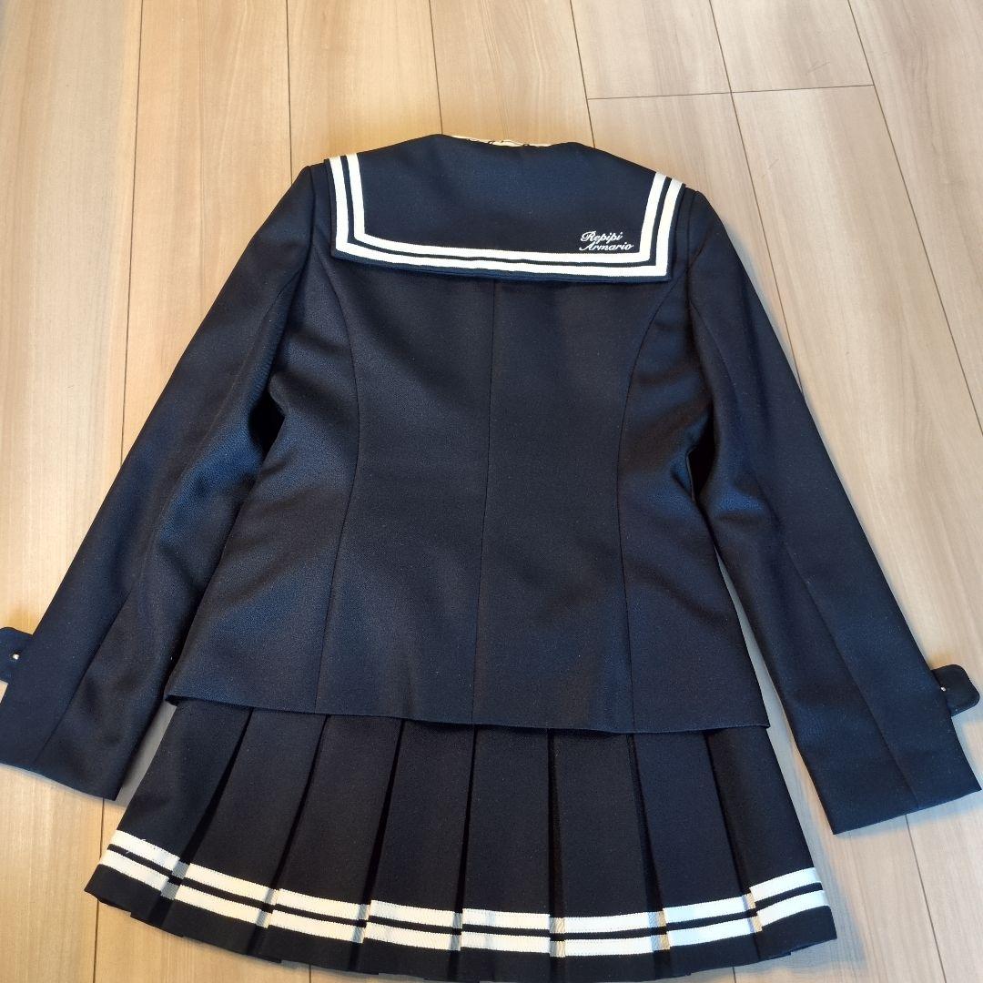 レピピアルマリオ セーラー襟スーツ 卒服3点セット150cm