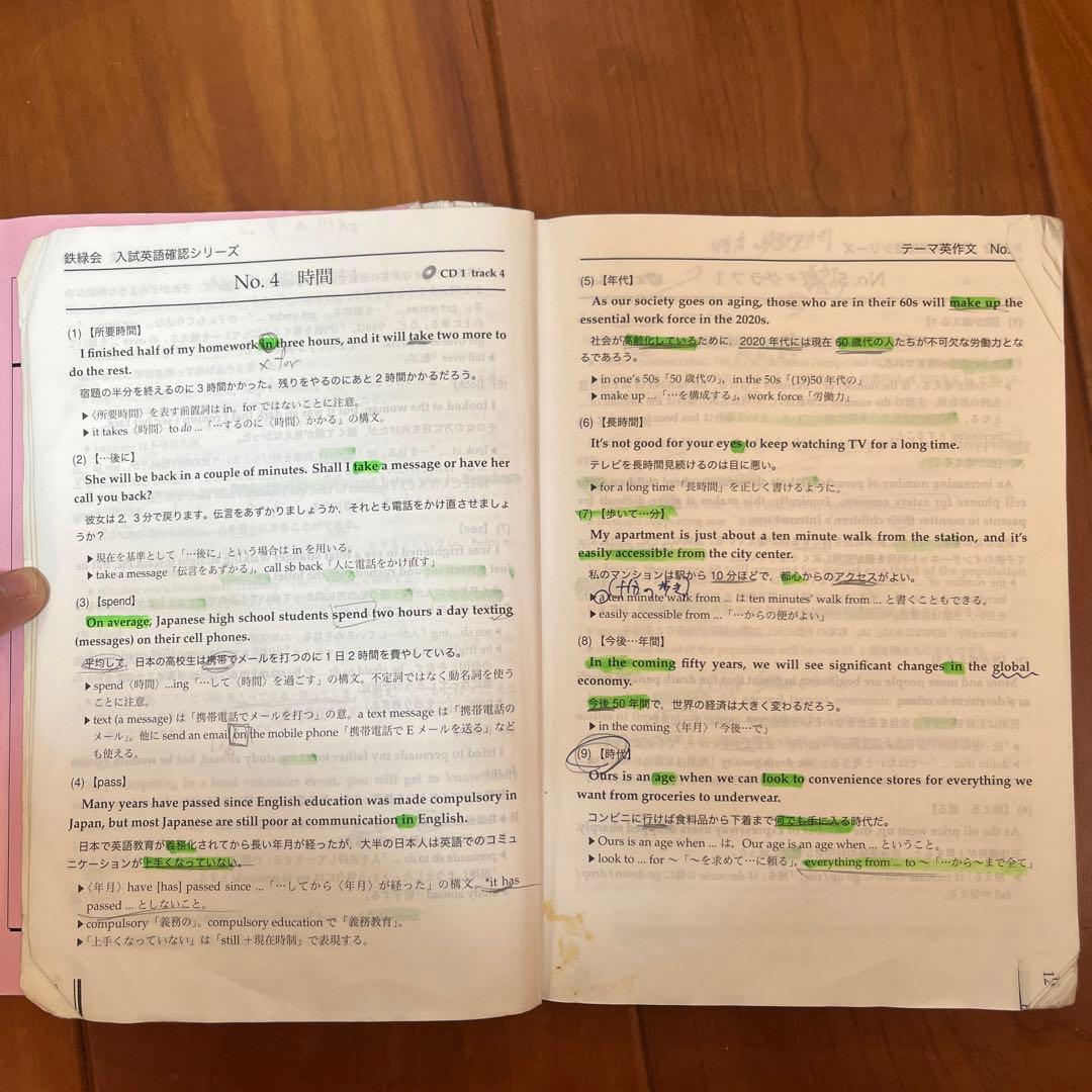 鉄緑会　高三入試英語問題シリーズ