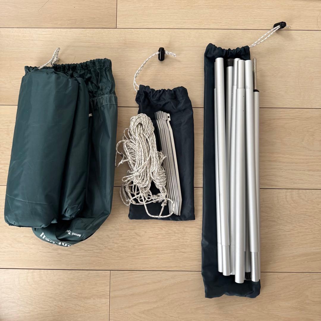 モンベル　mont-bell　ミニタープHX　ダークグリーン