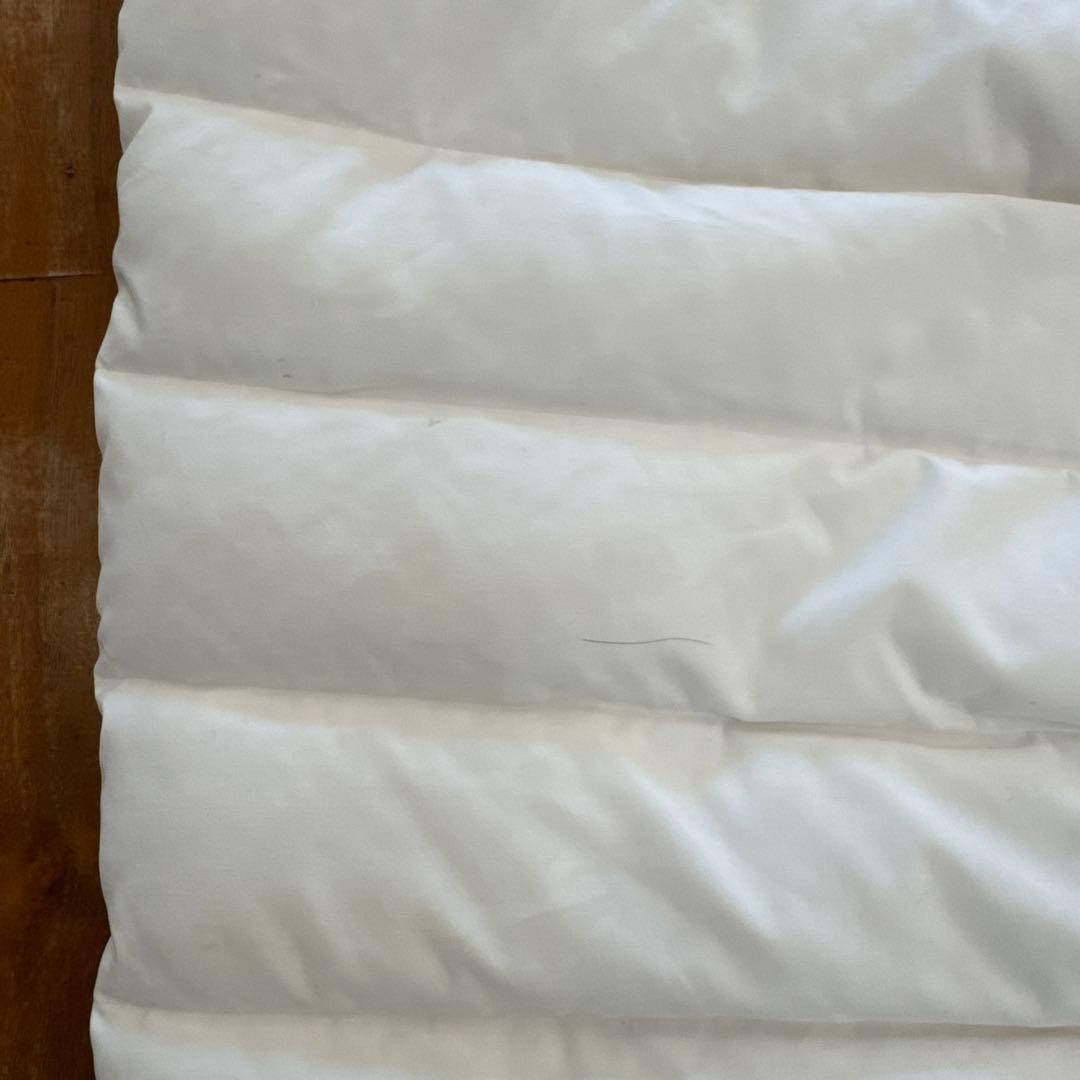 マークアンドロナ　MARK & LONA ホワイトキルティングパンツ　ダウン