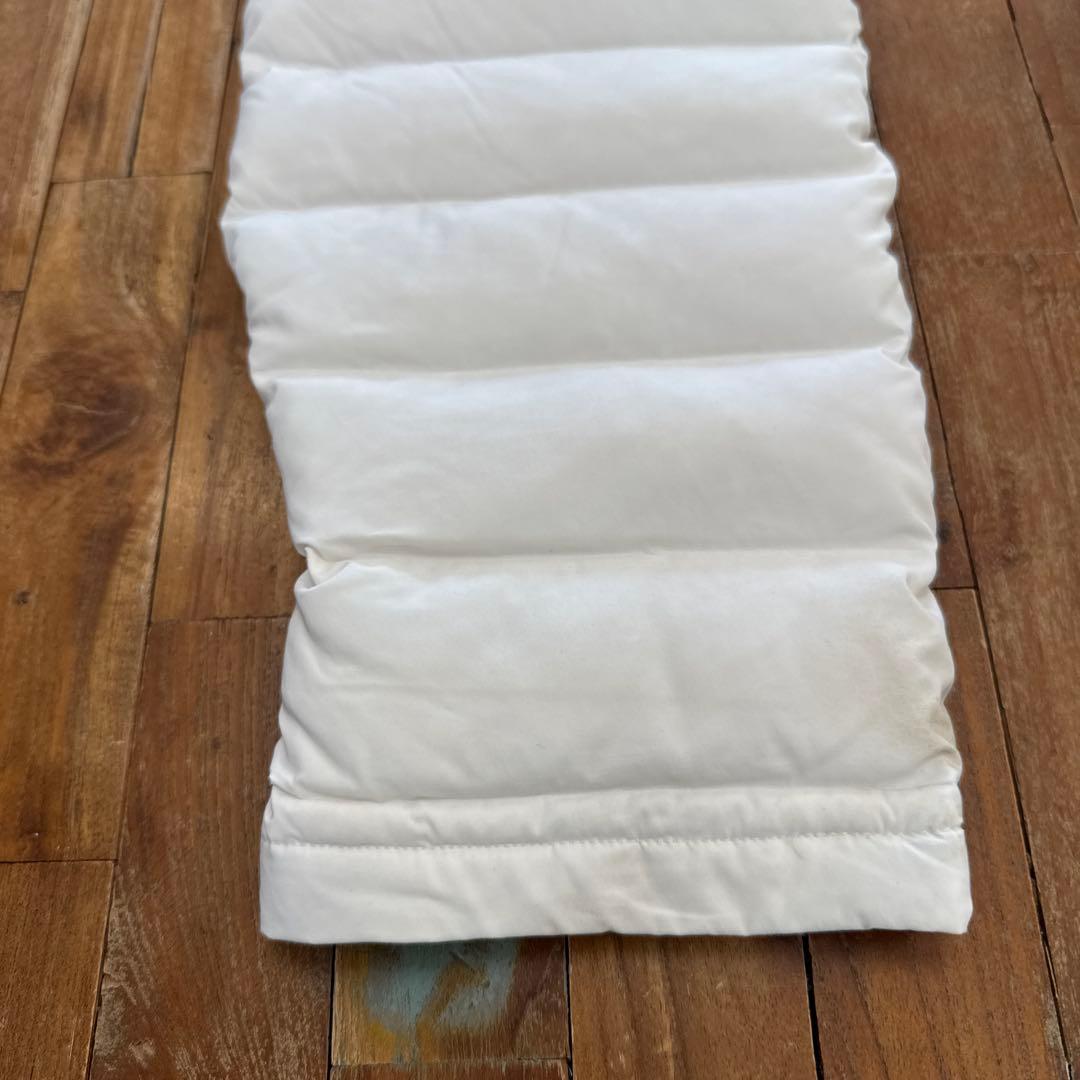 マークアンドロナ　MARK & LONA ホワイトキルティングパンツ　ダウン