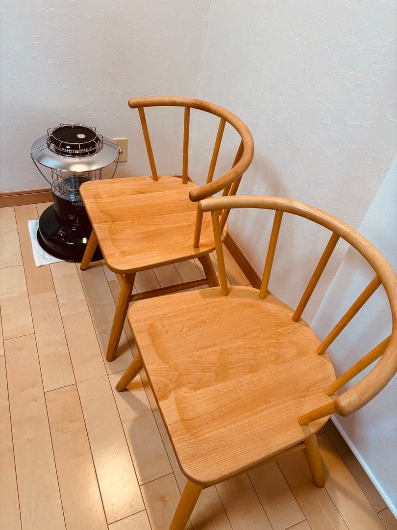 mukayukyo　 モモナチュラル　ダイニングチェア１脚　①