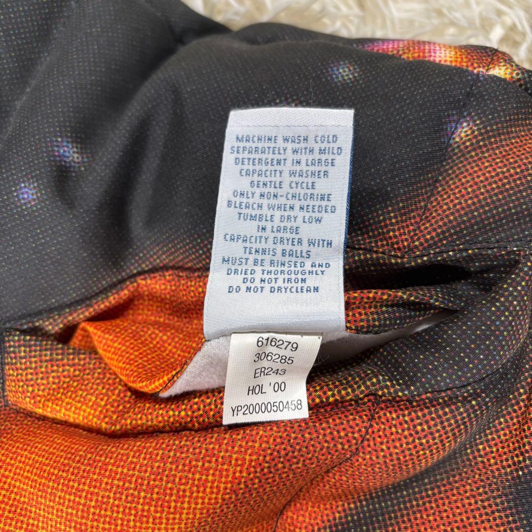 オールドネイビー 肉厚 ダウンベスト リバーシブル 総柄 宇宙柄 & ブラック