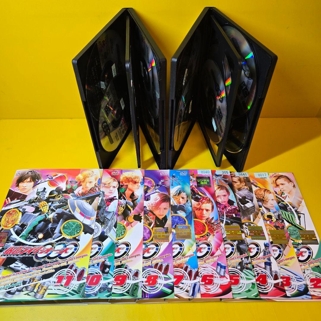 ※新品ケース交換済み　仮面ライダーオーズ+映画、劇場版等DVD全19巻セット