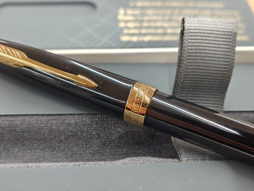 Parker Sonnet 万年筆 黒・金
