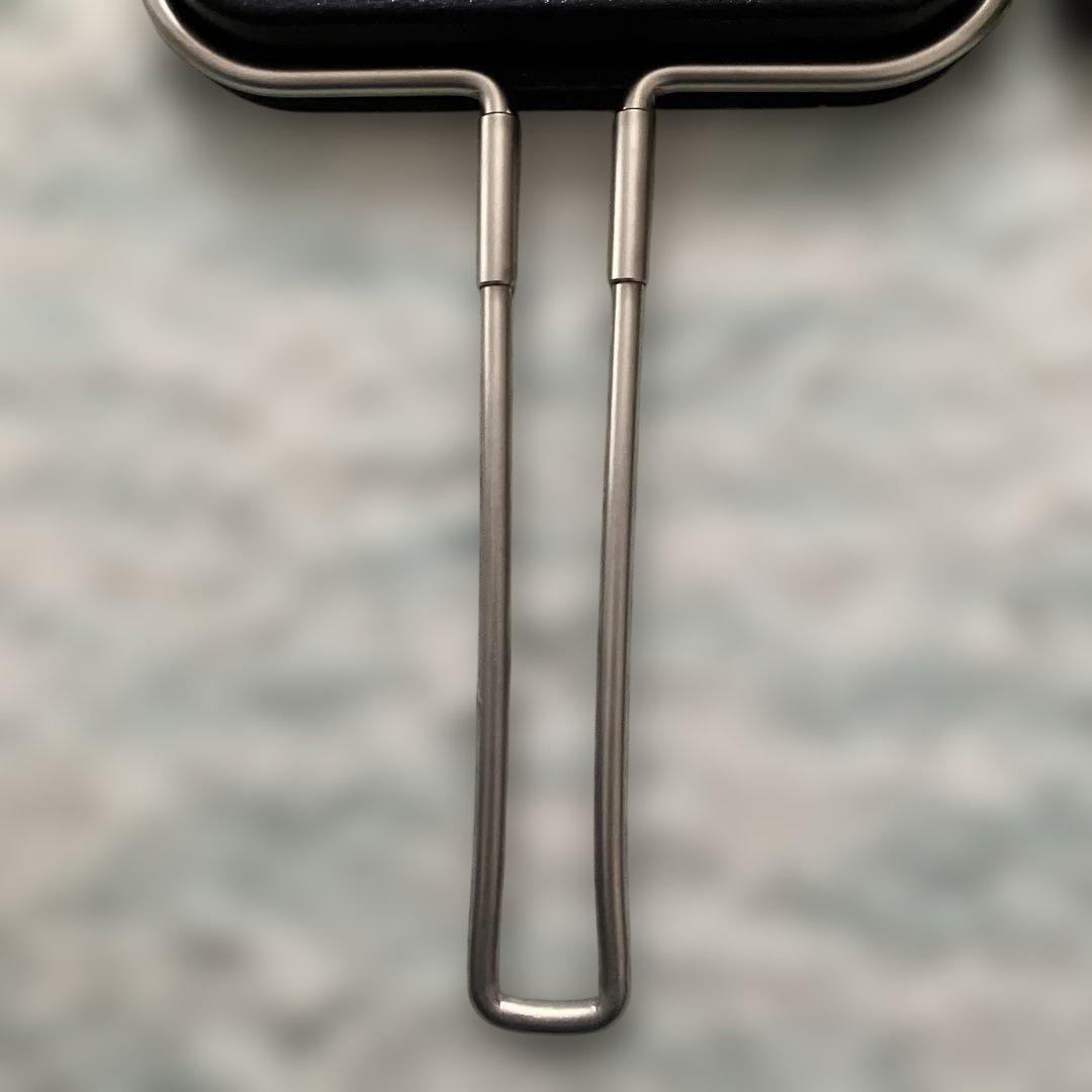 家事問屋 アルミ製 スクエア型 ホットサンドメーカー