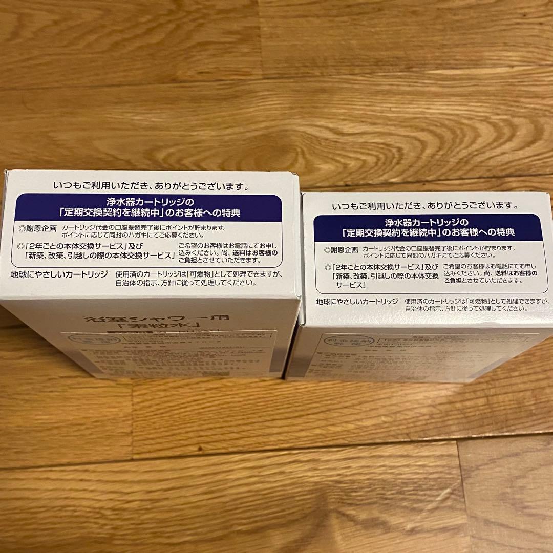 ✨フリーサイエンスカートリッジ✨キッチン用とシャワー用✨2個セット✨レターパック